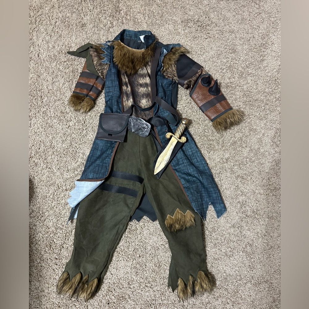Kids Wolf/Viking Costume